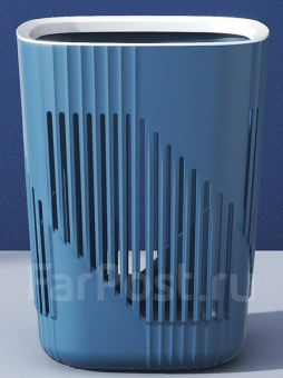 Корзина ведро для мусора офисная мусорка Mantella 4048-СН Синий 11,8 литра