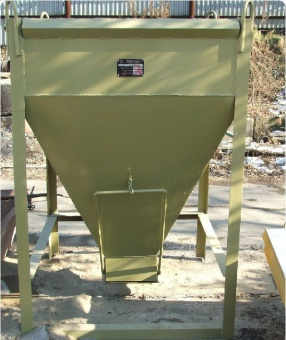 бадья для бетона "рюмка" 1,5 м3