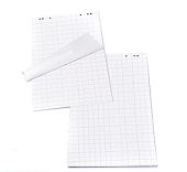 Бумага для флипчартов 90х60 см, белая, блок, 20 листов