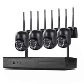 Wi-Fi Комплект видеонаблюдения Mantella (беспроводной) на 4 камеры