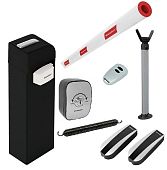 Автоматический шлагбаум Doorhan с круглой стрелой 5 метров BOOM-5-R