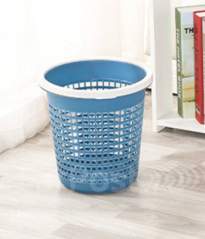 Корзина ведро для мусора офисная мусорка Mantella 486-СН Синий 17,2 литра